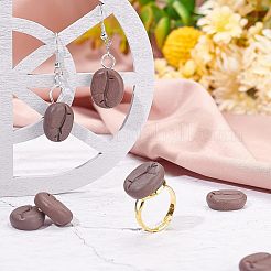 Undurchsichtiges Harz Cabochons Zubehör DIY-WH0260-70