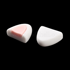 Süße undurchsichtige Harz-Cabochons RESI-E052-03G