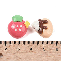 Undurchsichtige Decoden-Cabochons aus Harz RESI-A036-04