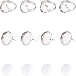 DIY-Sets zur Herstellung von Ohrringen und Fingerringen DIY-UN0001-45P