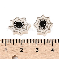 Undurchsichtige Harz-Cabochons zum Thema Halloween CRES-M037-07I