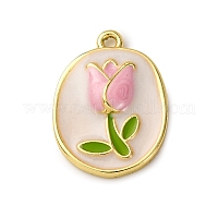 Латунь эмаль подвески&nbsp;KK-C119-19B-02