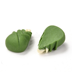 Undurchsichtigen Cabochons RESI-G018-04
