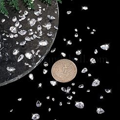 315 Stück tropfenförmige Zirkonia-Cabochons in 8 Stilen ZIRC-YS0001-02