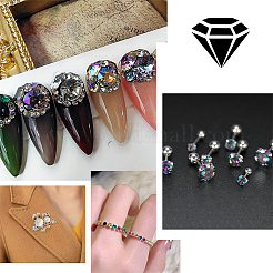 5 Stil: Zirkonia-Cabochons mit spitzer Rückseite ZIRC-PH0001-41