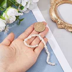 1 нить натурального жемчуга Кеши&nbsp;PEAR-HS0001-26B