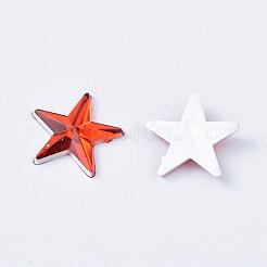 Acryl Strass Cabochons flach zurück RSB385-28