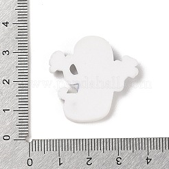 Halloween undurchsichtige Decoden-Cabochons aus Harz RESI-M044-01B