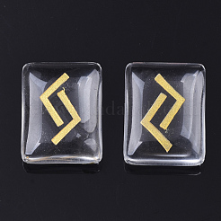 Glas cabochons G-R461-16G