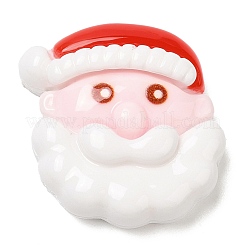 Undurchsichtige Harz-Cabochons des Weihnachtsthemas RESI-R441-02