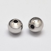 Стойка покрытие латунные круглые распорные бусины&nbsp;X1-KK-I601-3mm-P-RS