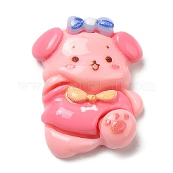 Cartoon-Cabochons aus undurchsichtigem Harz CRES-M021-01A-01