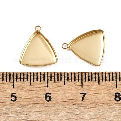 Cabochon-Fassungen für Anhänger aus Edelstahl 304 STAS-A194-03A-G