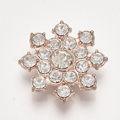 Legierung Strass-Cabochons PALLOY-T066-22RG