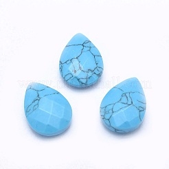 Synthetik Türkiscabochons X-G-P384-D04