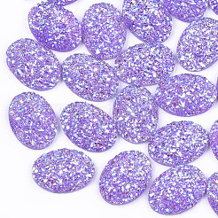 Druzy-Harz-Cabochons galvanisieren CRES-T012-08D