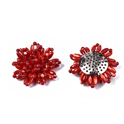Natürliche Trochid Shell / Trochus Shell Cabochons SSHEL-T014-40B
