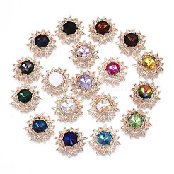 Rhinestone Harz Cabochons RB-S066-21RG