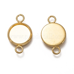 Cabochon-Anschlussfassungen aus Edelstahl 304 STAS-H130-23A-G