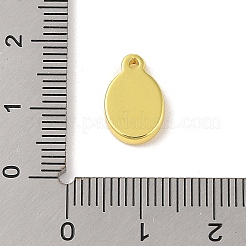 Cabochon-Fassungen für Anhänger aus Edelstahl 304 STAS-A097-09G