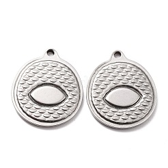 304 Edelstahl Anhänger Cabochons für Emaille STAS-B024-91P