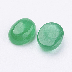 Natürliche Malaysia Jade cabochons X-G-P313-01-6x8mm