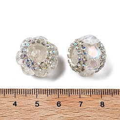 Acryl-Strass-Rondellperlen OACR-S048-02J