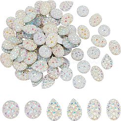 90 stücke 3 stil harzcabochons CRES-CA0001-04