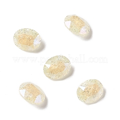 Knistern Mondlicht Stil K9 Glas Strass Cabochons RGLA-J020-B-IO