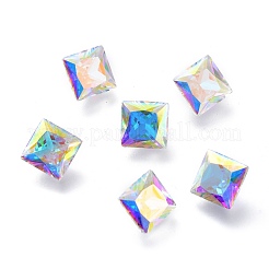 Zirkonia zeigte zurück Cabochons ZIRC-H108-09B-001AB