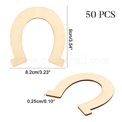Holz Cabochons WOOD-NB0001-45