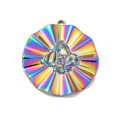 Ionenbeschichtung (IP) 304 Edelstahl Anhänger Strass-Einstellungen STAS-B032-17MC