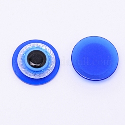 Transparente Flatback-Harz-Cabochons RESI-WH0009-76H