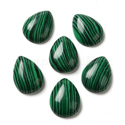 Synthetische Malachit-Cabochons G-P521-02B