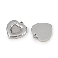 Cabochon-Fassungen für Anhänger aus Edelstahl 304 STAS-L022-533P