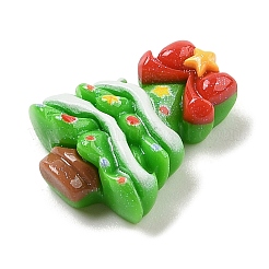 Weihnachtsserie opake Harz-Cabochons CRES-Q005-01A