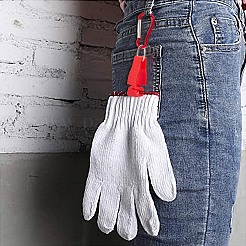 6 шт. 6 цвета пластиковый зажим для перчаток&nbsp;FIND-SZ0001-30