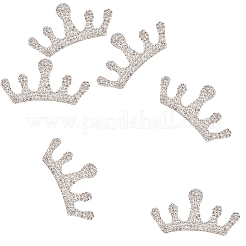 Корона самоклеющиеся аппликации со стразами DIY-WH0349-70