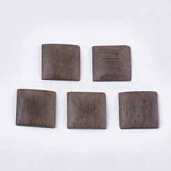 Wenge Holz Cabochons WOOD-S053-31