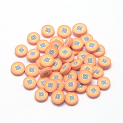 Handgemachter Ton-Cabochon X-CLAY-Q241-004C