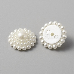 ABS Kunststoffimitation Perle Cabochons KY-WH0045-53