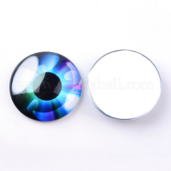 Glas BlumeCabochons für DIY-Projekte GGLA-L025-10mm-16