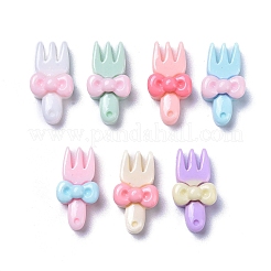 Undurchsichtige süße Decoden-Cabochons aus Harz RESI-B024-03B