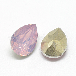 Spitzeharz Strass Cabochons RESI-T014-13x18mm-A10