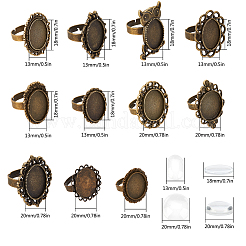 DIY Fingerring Bausätze making DIY-SC0011-21AB