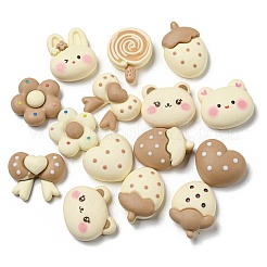 Undurchsichtige Decoden-Cabochons aus Harz X-RESI-F052-A05