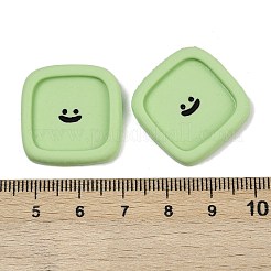 Smiley-Cabochons aus Harz CRES-S372-01E