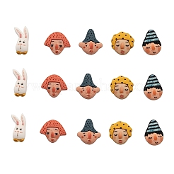 Undurchsichtigen Cabochons CRES-CJ0001-23