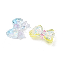 Transparente Decoden-Cabochons aus Harz RESI-M045-05