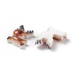 Deko-Cabochons aus undurchsichtigem Harz mit Weihnachtsmotiv CRES-P022-17